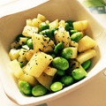 きたのんこ's cooksnap of when they made 枝豆とじゃがいもソテ〜.