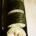 maruru-nn's cooksnap of when they made 鮭フレークごはんの太巻き.