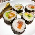 katachan's cooksnap of when they made 我が家のサラダ巻き.