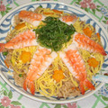 エギマニア's cooksnap of when they made 絶品♪うなぎとエビのご馳走ちらし寿司♪.