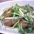 スマイルママさん's cooksnap of when they made こんにゃくと水菜のピリ辛炒めに柚子胡椒♪.