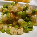 maruru-nn's cooksnap of when they made お弁当用☆冷凍えびと枝豆のタルソー和え.