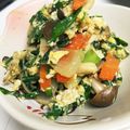 はしも☆あき's cooksnap of when they made 簡単すぎるニラ玉( ¨̮ )♡.