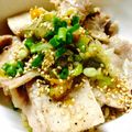 mack♪♪♪'s cooksnap of when they made ☆豚しゃぶのゆずぽん丼☆.