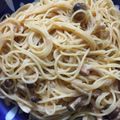midodododo's cooksnap of when they made 超☆簡単♪お店の味！明太子パスタ.