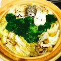 ☆イヴ★リン☆'s cooksnap of when they made 大根おろしアート☆白菜豚肉ミルフィーユ鍋.