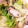甘党類's cooksnap of when they made 旨味ぎっしり♪牡蠣と白菜のピリ辛味噌蒸し.