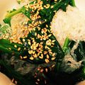 サナサニー's cooksnap of when they made ほうれん草と春雨のサラダ.