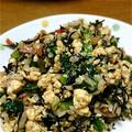 ◎魔人ぷぅ◎'s cooksnap of when they made うまっ♪ひじきとほうれん草の炒飯.