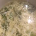 liarra's cooksnap of when they made ワカメと卵のスープ♡.