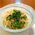 まろちゃんち's cooksnap of when they made 菜の花ともやしの塩麹ナムル.