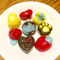 クロ助大好き's cooksnap of when they made バレンタイン★簡単カラフルチョコ.