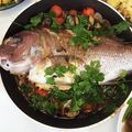はるかぜおやこ's cooksnap of when they made 鯛のアクアパッツァ.