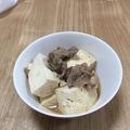 くぱべる's cooksnap of when they made 簡単！基本の肉豆腐.