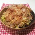 annzuchan's cooksnap of when they made 麺つゆで少し甘めの焼きうどん.