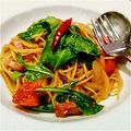 しろだいふく's cooksnap of when they made 香り高いルッコラとトマトのパスタ.