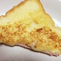 まんにママ's cooksnap of when they made 朝食☆フレンチトースト☆ハムチーズ.