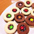 ☆バルゴ's cooksnap of when they made クリスマスにも☆チョコサンドクッキー.