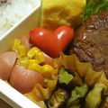 野菜のはたけ's cooksnap of when they made 超簡単!! 赤ウィンナーでハート弁当♡.