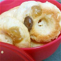 なかたんた's cooksnap of when they made 卵、油不使用。生おからの焼ドーナツ.