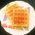 ナツグミ's cooksnap of when they made おやつ朝食に♪HMの簡単ワッフル.