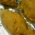 よねちき's cooksnap of when they made 簡単★おいしい★手抜きスイートポテト♡.