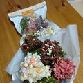 KAN＆YU's cooksnap of when they made 親子で簡単！カラフルチョコクランチ.