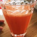 学力底辺のデフ's cooksnap of when they made ＊さっぱり！梅シロップで人参ジュース＊.