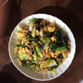 クックXYJ93C☆'s cooksnap of when they made 小松菜とネギのたまご炒め♪.