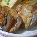 にゃぁくん's cooksnap of when they made こんにゃく＆キノコ豚巻き.