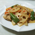 ねっちゃんっ's cooksnap of when they made れんこんと豚肉と野菜の甘酢炒め.