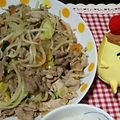 るーあ★'s cooksnap of when they made 調味料2つ！肉野菜炒め.
