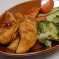 kunichos's cooksnap of when they made ささみのさっぱり梅照り焼き.