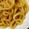 tkys's cooksnap of when they made ランチは有り合わせ野菜の生姜焼きうどん.