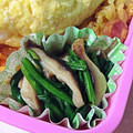 ☆ももぴ☆'s cooksnap of when they made ほうれん草と椎茸のバター炒め.
