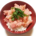しらす！'s cooksnap of when they made ＊のせるだけ～ネギトロ丼＊.
