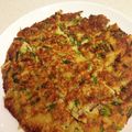 トントンくつくつ's cooksnap of when they made サクサク★ニラじゃがチヂミ.