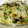ユツカリンリン's cooksnap of when they made 大量消費にも！白菜の塩昆布和え.