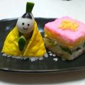 さリー！'s cooksnap of when they made ＊＊ひな祭りに！　菱餅型のちらし寿司＊＊.
