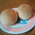 ひとりんちょ☆'s cooksnap of when they made 赤ちゃんでも安心！ 素朴☆パン.