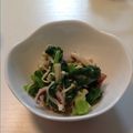 rara1113's cooksnap of when they made 春レシピ♪菜の花とイカのごま酢味噌和え.