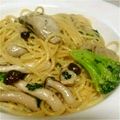 ﾘｴち's cooksnap of when they made 絶品！かきのペペロンチーノパスタ.