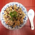 Ladygiga's cooksnap of when they made ひじきの五目煮リメイク♪簡単チャーハン.