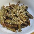 daikanon's cooksnap of when they made 絶対うまい甘辛ごぼう揚げ♡.