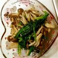 ぴかちゅ♡'s cooksnap of when they made ほうれん草としめじの和え物.