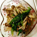 ぴかちゅ♡'s cooksnap of when they made ほうれん草としめじの和え物.