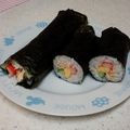 ♪♡さくら♡♪'s cooksnap of when they made 胡瓜、カニカマ、シーチキンの巻き巻き寿司.