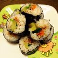 まこべいる's cooksnap of when they made 韓国伝統のり巻き(キンパ).