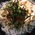 とたまみこさん's cooksnap of when they made 5分おかず！ささみと春雨の梅あえ.