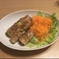 caruga's cooksnap of when they made ☆簡単♪チーピー肉巻き☆.